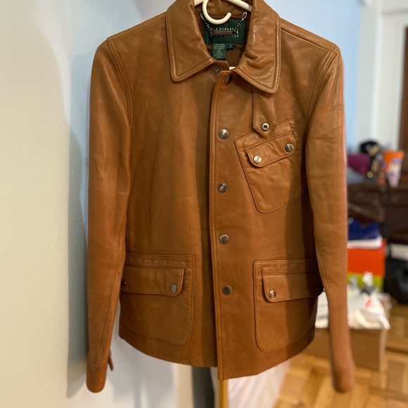 Ralph Lauren Jackets & Blazers - Ralph Lauren Leather Jacket (Size Small)